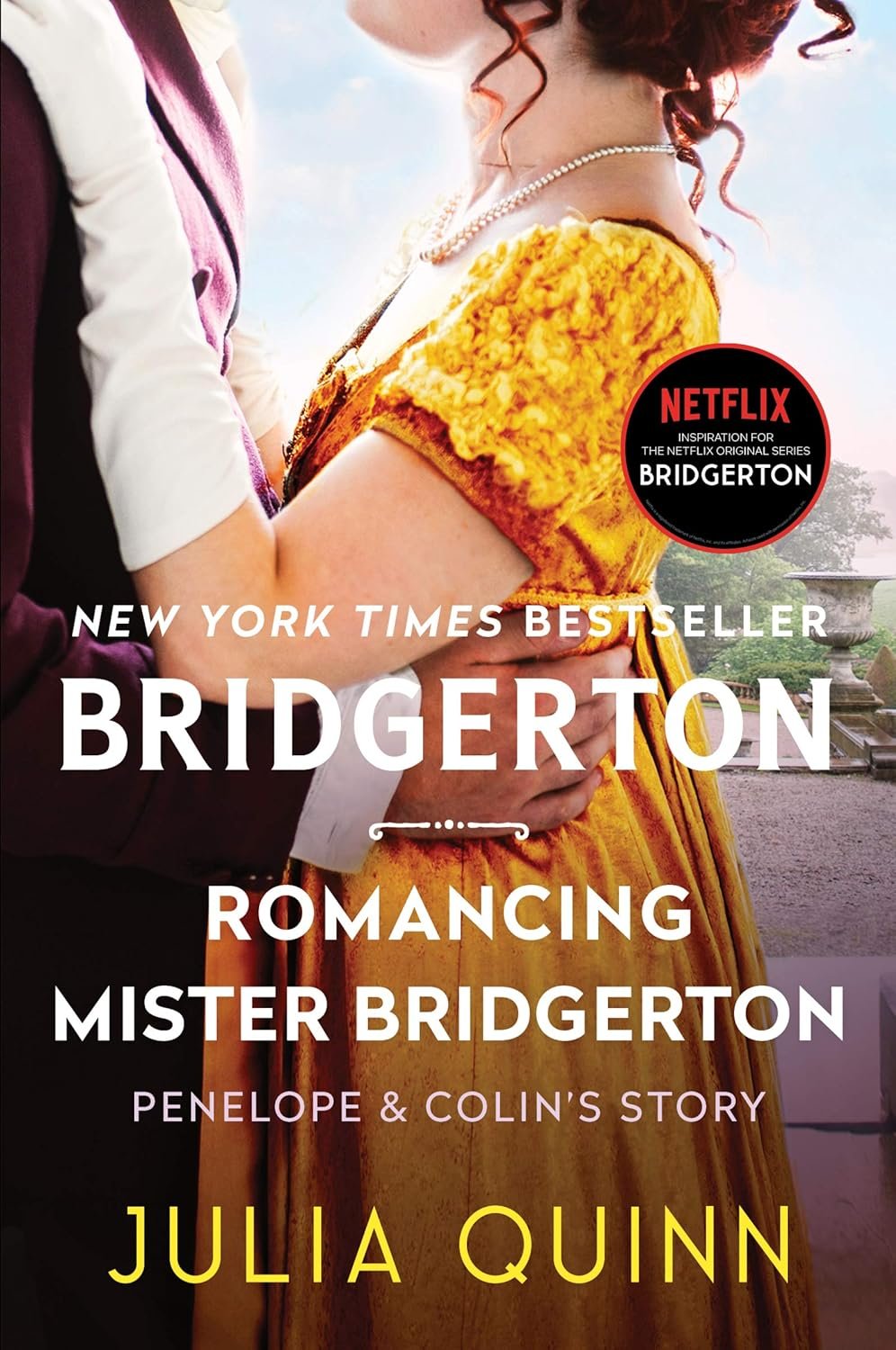 81a5MXpIeCL._SL1500_ Romancing Mister Bridgerton: Penelope & Colin's Story, The Inspiration for Bridgerton Season Three (Bridgertons, 4) by Julia Quinn - Image 1