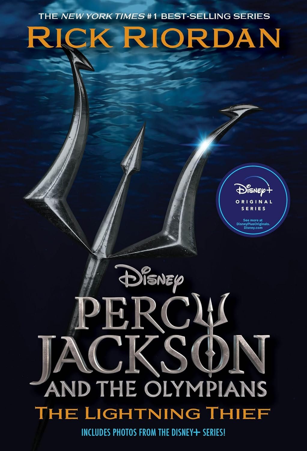 81aEkY0j3GL._SL1500_ Percy Jackson and the Olympians, Book One: Lightning Thief Disney+ Tie in Edition by Rick Riordan - Image 1