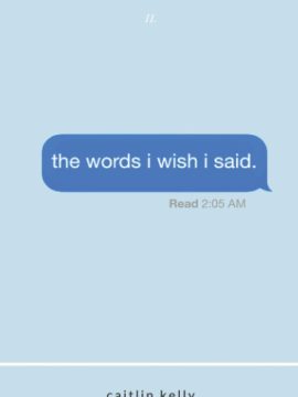 the words i wish i said by caitlin kelly