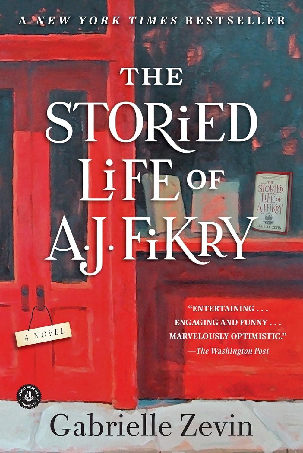 91kiqmZBJML._SL1500_ The Storied Life of A. J. Fikry: A Novel by Gabrielle Zevin - Image 1
