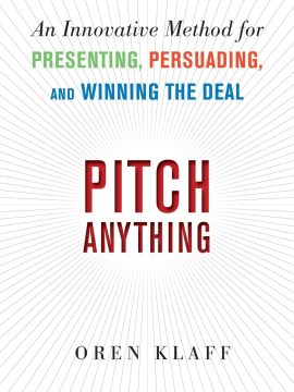 Pitch Anything by Oren Klaff