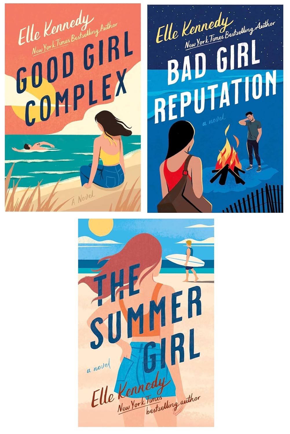 81D+M9m54aL._SL1500_ Avalon Bay Series (3 Books) by Elle Kennedy - Image 1