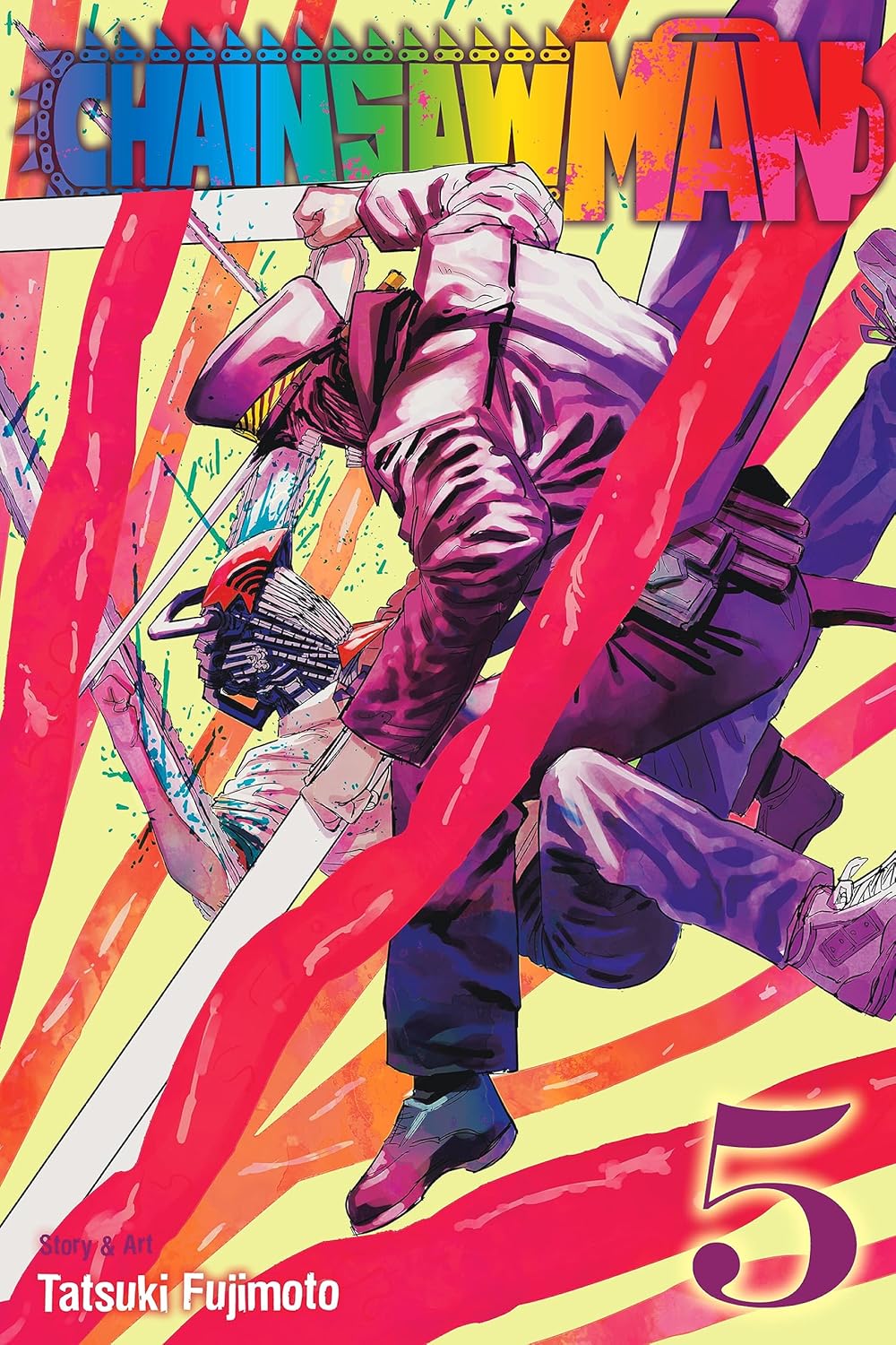 91+noKGdjvL._SL1500_ Chainsaw Man, Vol. 5 by Tatsuki Fujimoto - Image 1